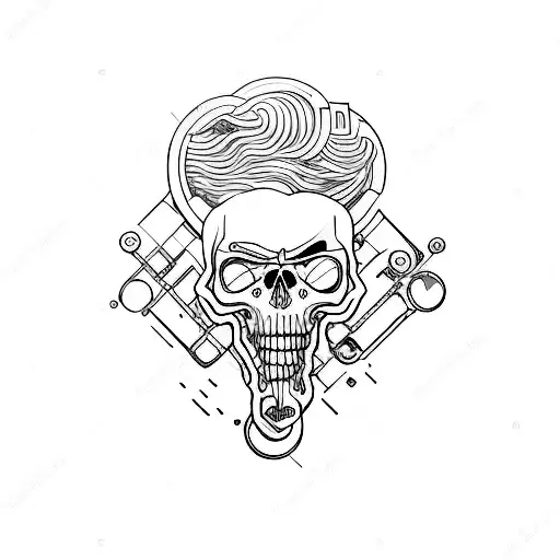 В|||(Rh+) blood type tattoo design idea