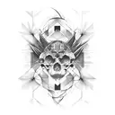 código da vinci  tattoo design idea