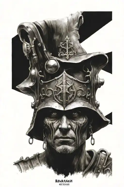 general radahn Elden ring tattoo design idea