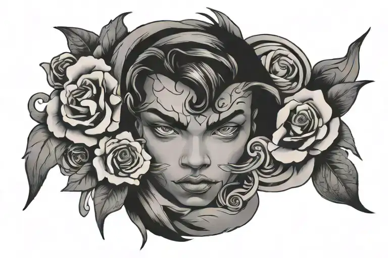dominic fike tattoo design idea
