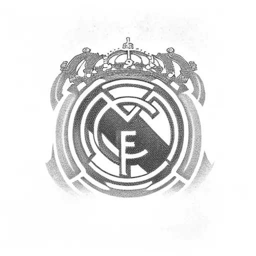 Real Madrid Logo tattoo design idea