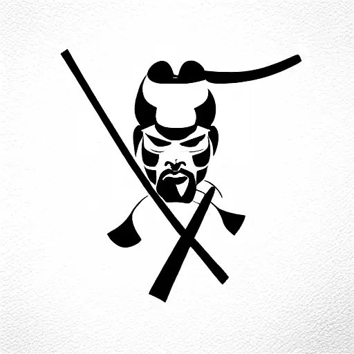 Samurai, bushido qouts tattoo design idea