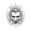 Brams Stockers dracula  tattoo design idea