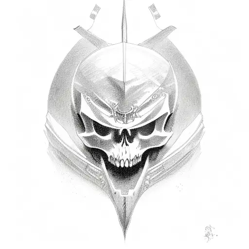 skelton crusader  tattoo design idea