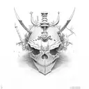 skelton crusader  tattoo design idea