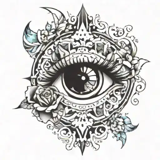 depersonalization derealization disorder tattoo design idea