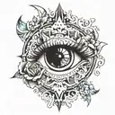 depersonalization derealization disorder tattoo design idea