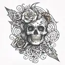 depersonalization derealization disorder tattoo design idea