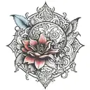 depersonalization derealization disorder tattoo design idea