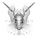 Sagittarius Taurus  tattoo design idea