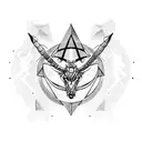 Sagittarius Taurus love tattoo design idea