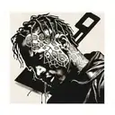 travis scott tattoo design idea