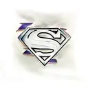 superman logo purple modern tattoo design idea