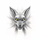 Anubis tattoo design idea