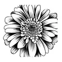 Chrysanthemum tattoo design idea