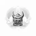 Gengar licking tattoo design idea
