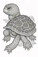 the 1975 box turtle tattoo design idea