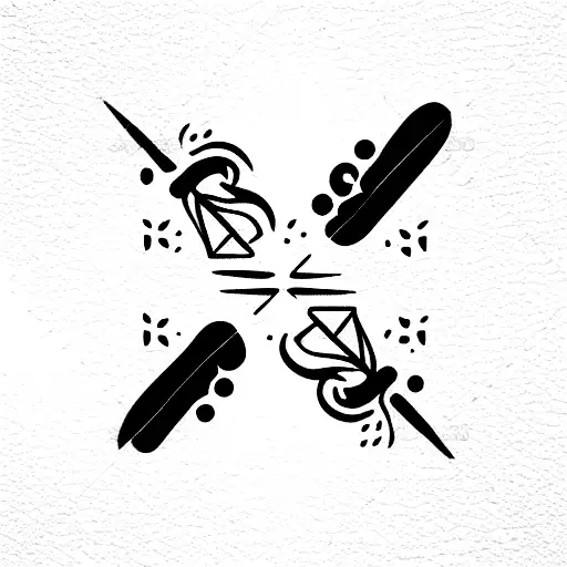 tut nail magia tattoo design idea