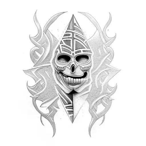 Sandman tattoo design idea