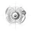 solar system tattoo design idea