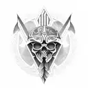 molon labe tattoo design idea