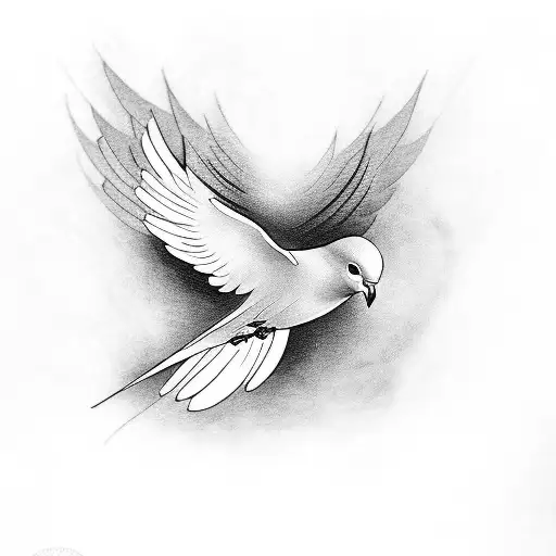 What Does A Dove Symbolize In Tattoos? Peace!