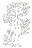 treaty oak revival tattoo design idea
