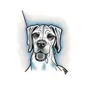 Rhodesian Ridgeback tattoo design idea