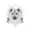 Rhodesian Ridgeback tattoo design idea