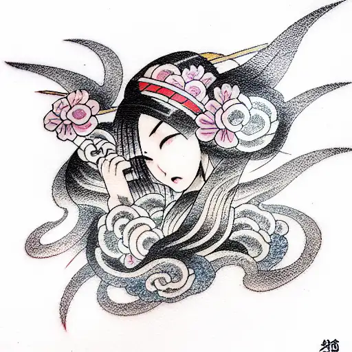 anime tattoo design idea