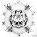 evangelion  tattoo design idea