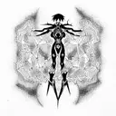 evangelion  tattoo design idea