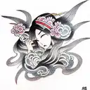 anime tattoo design idea