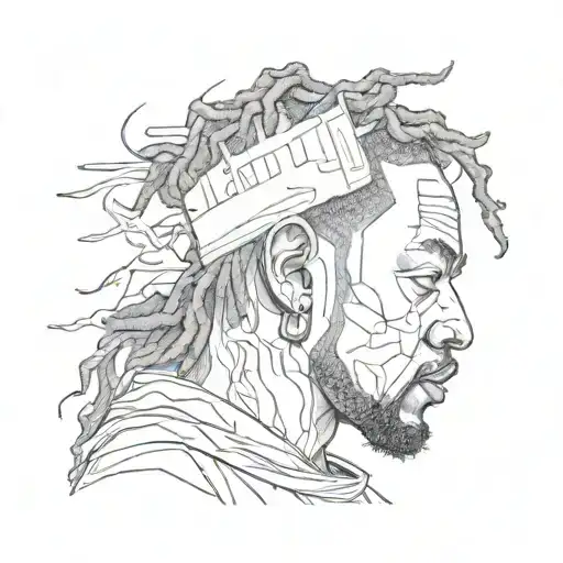 Kendrick Lamar tattoo design idea