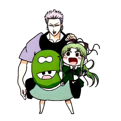 choso, Nanami and zoro tattoo design idea