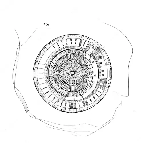  numbers 18261 tattoo design idea