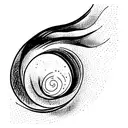 Ocean Wave infinity karma tattoo design idea