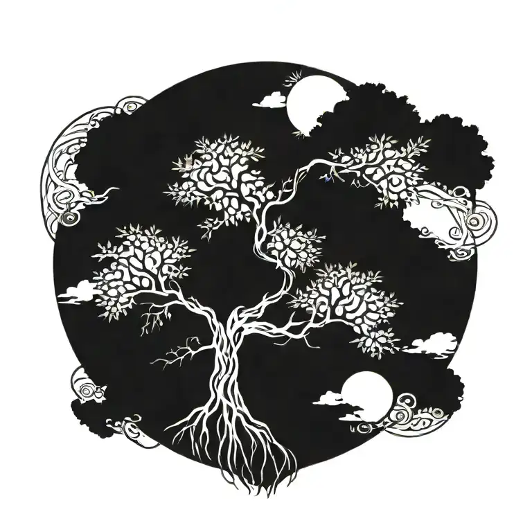Tree Of Life tattoo design idea