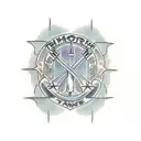 thors hammer  tattoo design idea