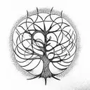 Tree of Life tattoo design idea