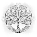 Tree of Life tattoo design idea