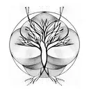 Tree of Life tattoo design idea