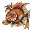 snapper work tattoo design idea