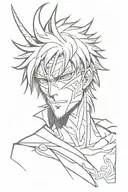 Ichigo vast lord tattoo design idea