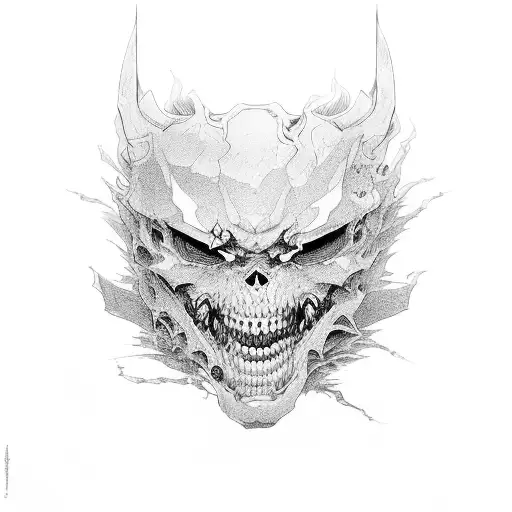 shinigami tattoo design idea