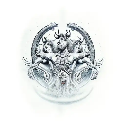 4 horsemen of the apocalypse  tattoo design idea