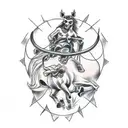 4 horsemen of the apocalypse  tattoo design idea