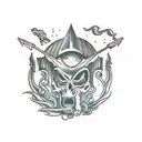4 horsemen of the apocalypse  tattoo design idea