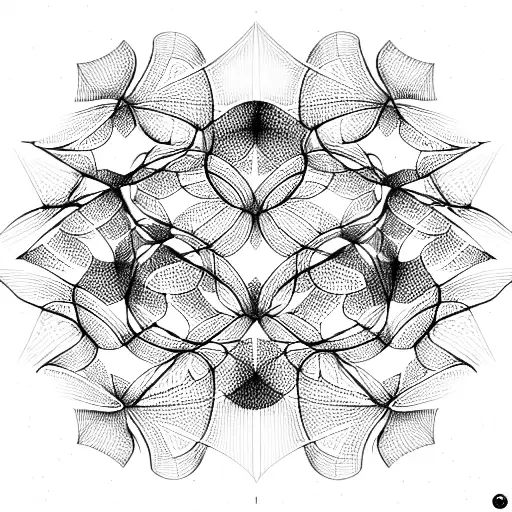 honeycombs, shading on one side, 3d, hypnotic tattoo design idea