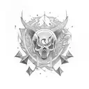 creating a tattoo design that includes the names "Roy" and "Aos"  tattoo design idea